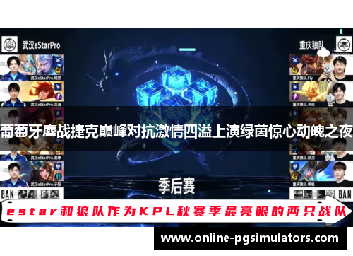 葡萄牙鏖战捷克巅峰对抗激情四溢上演绿茵惊心动魄之夜